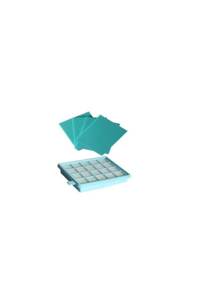 Philips Fc 8478 Powerpro Compact Elektrikli Süpürge Hepa Filtre 4 Adet Sünger Fc8478 Mtpfc8478 ürün görseli 1