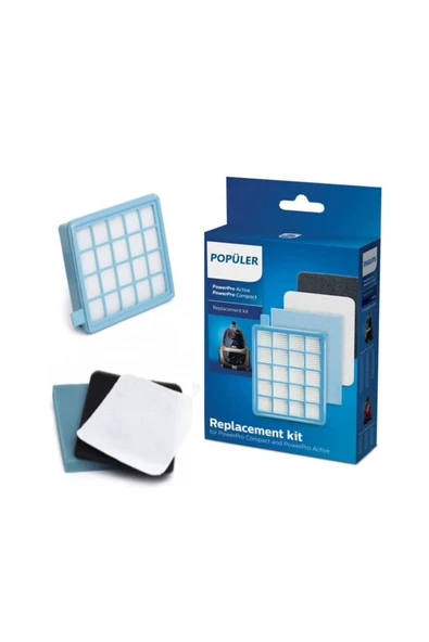 Philips Powerpro Active Fc 8640 Hepa Filtre Seti ürün görseli 1