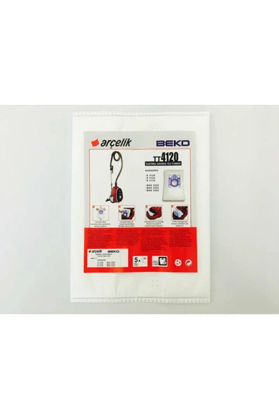 Beko Bks 2522 Orijinal Microban Bez Toz Torbası-20 Adet ürün görseli 1