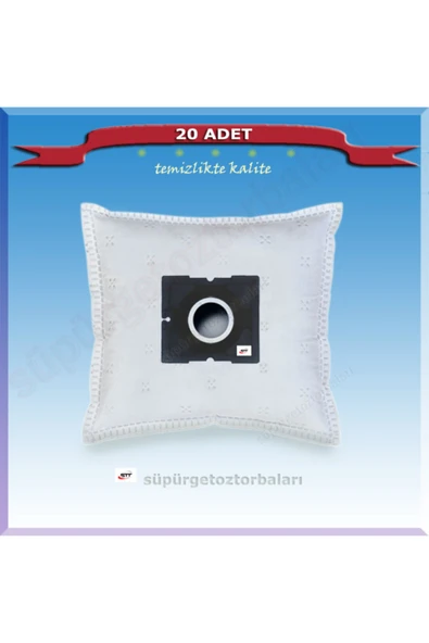 Arçelik Vestel Yıldız A8000 Süpürge Toz Torbası 20 Adet 200120 ürün görseli 1