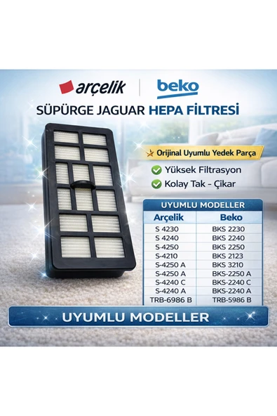 Arçelik S 4240 Hepa Filtre ürün görseli 1