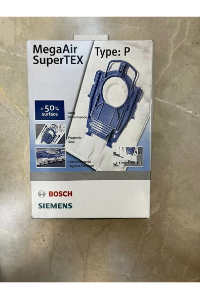 Siemens Bosch Type P Uyumlu Süpürge Toz Torbası ürün görseli 1