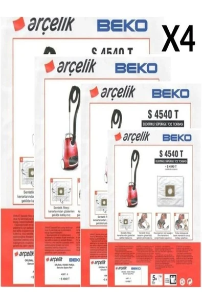 Beko Bks 4540 T Süpürge Modeli Toz Torbası S 4540 T ürün görseli 1