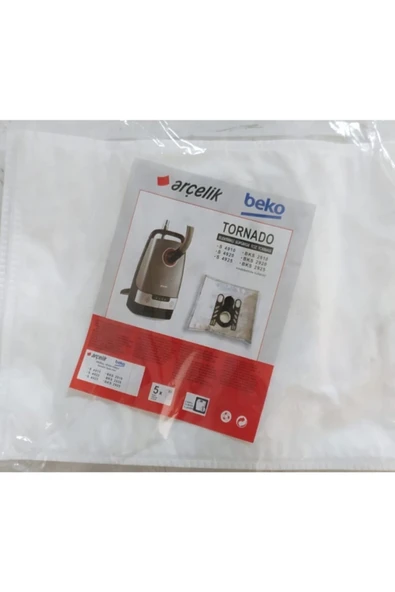 Arçelik Beko Süpürge Toz Torbası Tornado ürün görseli 1