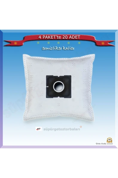 Hotpoint Hotpoınt Sl B16 Apr Süpürge Toz Torbası 4 Pakette 20 Adet ürün görseli 1