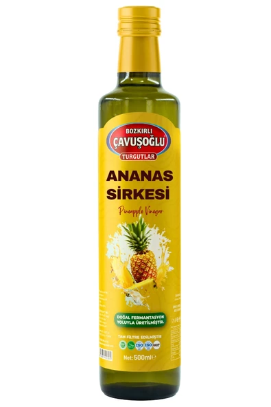 Bozkırlı Çavuşoğlu Ananas Sirkesi Doğal Fermantasyon 500ml ürün görseli 1