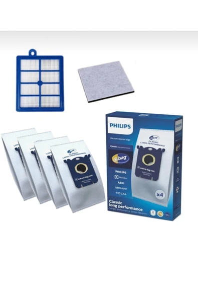Philips Fc 8785/07 Performer Silent S-bag Kutulu Toz Torbası Ve Filtre Set ürün görseli 1