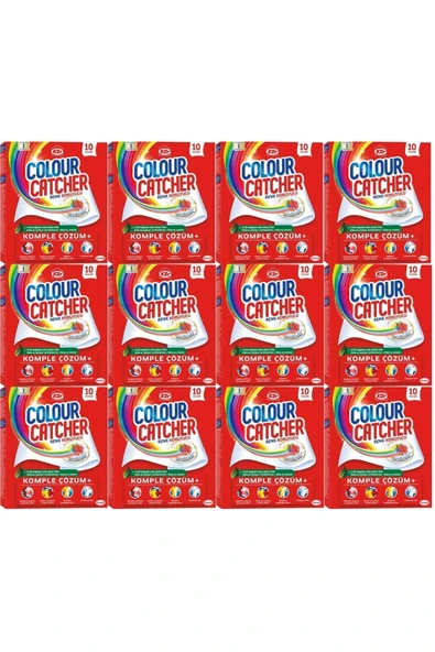 K2R Colour Catcher Renk Koruyucu Mendil 120 Li Set (12PK*10) ürün görseli 1