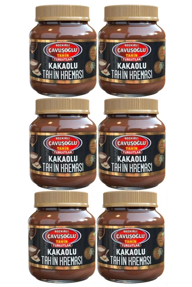 Bozkırlı Çavuşoğlu Çavuşoğlu Kakaolu Tahin Kreması 330 gr X 6 Adet ürün görseli 1