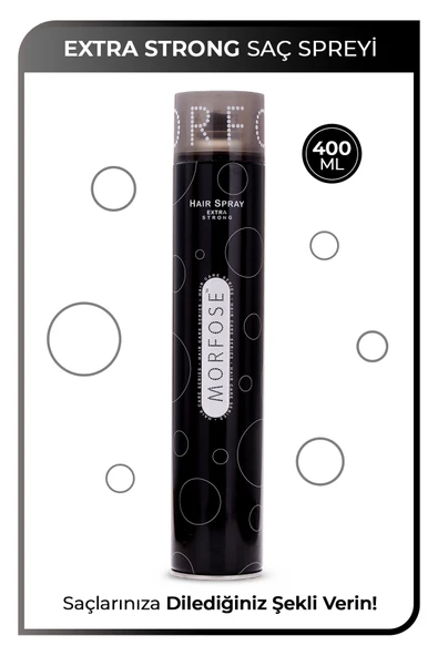 Morfose Extra Strong Saç Spreyi 400 ml ürün görseli 1