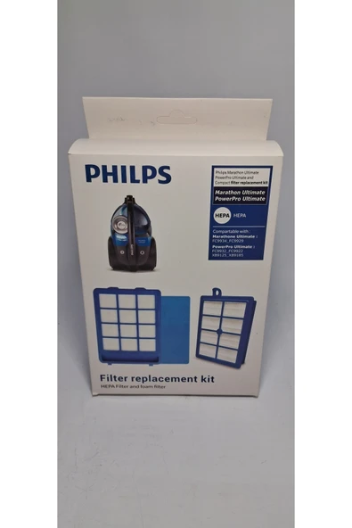 Philips Marathon Ultimate Hepa Filtre Seti (KUTUSUZ) Uyumlu ürün görseli 1