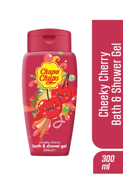 Chupa Chups Banyo Ve Duş Jeli 300ml Kiraz Bath & Shower Gel ürün görseli 1