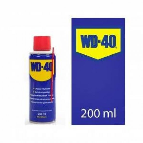 WD-40 Yağlayıcı ve Pas Sökücü 200 ml - Resim 2