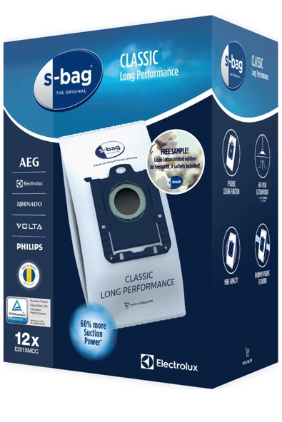 Philips Fc 8021 S-bag Uyumlu Toz Torbası 12'li ürün görseli 1