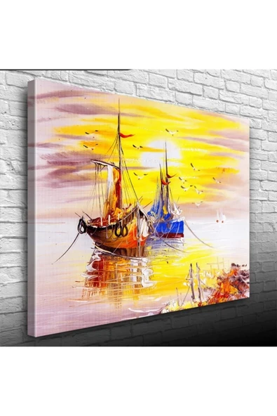 Sessiz Liman Canvas Tablo (50x70) ürün görseli 1