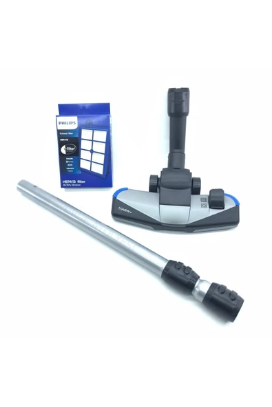 Philips Phılıps Fc 9721 Orijinal Çelik Boru+başlık+hepa 13 Filtre ürün görseli 1