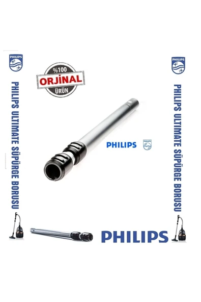 Philips Xb-9125/07 Marathon Ultimate Orijinal Çelik Süpürge Borusu ürün görseli 1