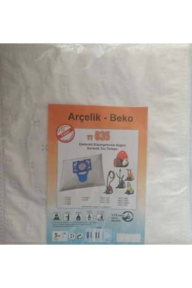 Arçelik S 4240 Toz Torbası ( 10 Adet ) - Resim 4