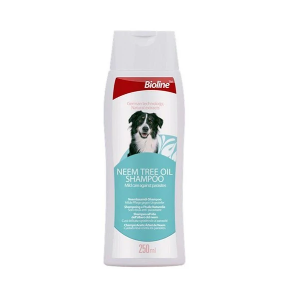 Bioline Neem Ağacı Özlü Köpek Şampuanı 250 ml ürün görseli 1
