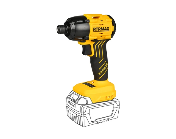 RTRMAX S-LION RTS5020B AKÜLÜ TORKLU VIDALAMA KÖMÜRSÜZ 200Nm (AKÜSÜZ) ürün görseli 1