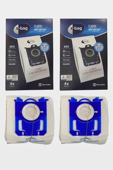 optream Philips FC 8138 Easy Life S-Bag Uyumlu 8 Adet Toz Torbası KUTULU ürün görseli 1