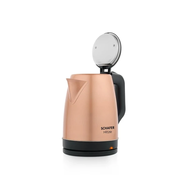 Schafer Hitze Paslanmaz Çelik Su Isıtıcı (Kettle)-Rosegold ürün görseli 1