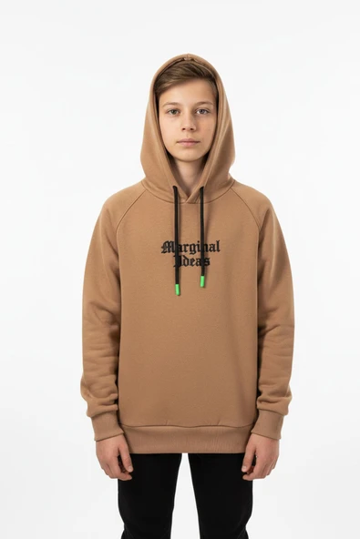 Kapşonlu Baskılı Erkek Çocuk Sweatshirt ürün görseli 1