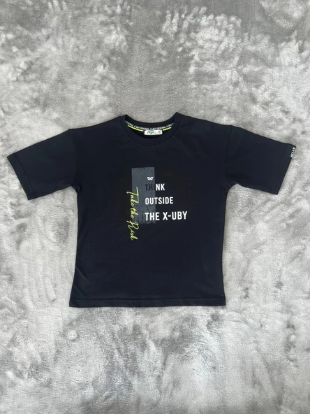 Oversize Erkek Çocuk Tişört - Resim 3