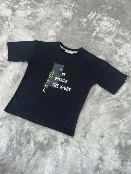 Oversize Erkek Çocuk Tişört - Resim 2