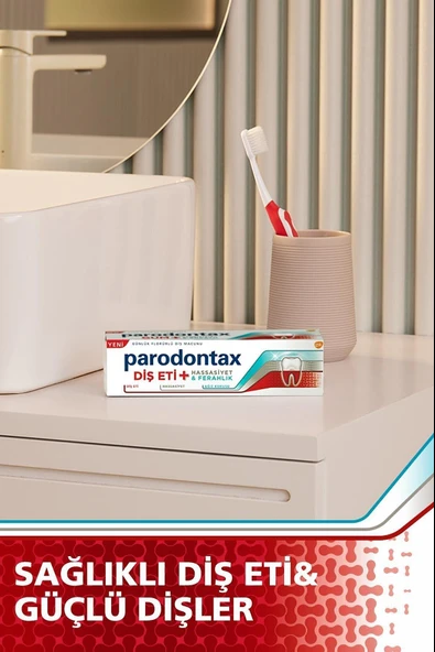 Parodontax Diş Eti Hassasiyet Ferahlık Diş Macunu 75 ml ürün görseli 1