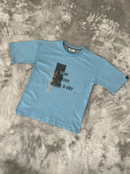 Oversize Erkek Çocuk Tişört - Resim 4