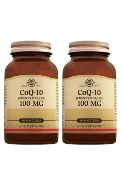 Solgar Coenzyme Q-10 100 Mg 30 Softgel 2 Adet ürün görseli 1