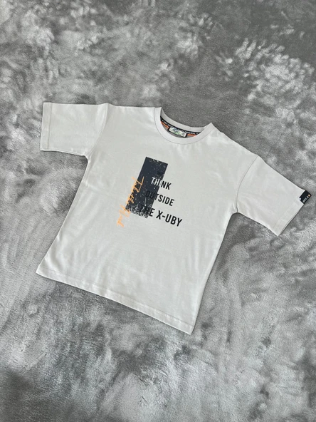 Oversize Erkek Çocuk Tişört - Resim 2