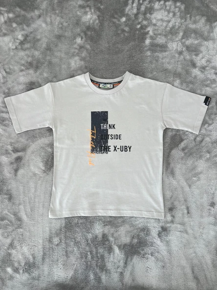 Oversize Erkek Çocuk Tişört - Resim 6