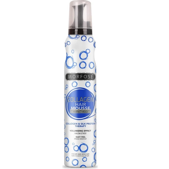 MORFOSE SAÇ KÖPÜĞÜ 200ML COLLAGEN MAVİ ürün görseli 1