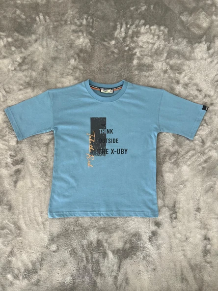 Oversize Erkek Çocuk Tişört - Resim 2
