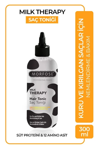 MORFOSE SAÇ TONİĞİ 300ML MİLK THERAPY ürün görseli 1