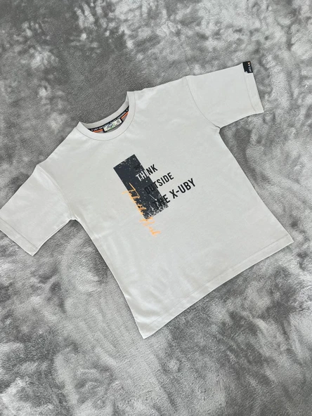 Oversize Erkek Çocuk Tişört - Resim 4