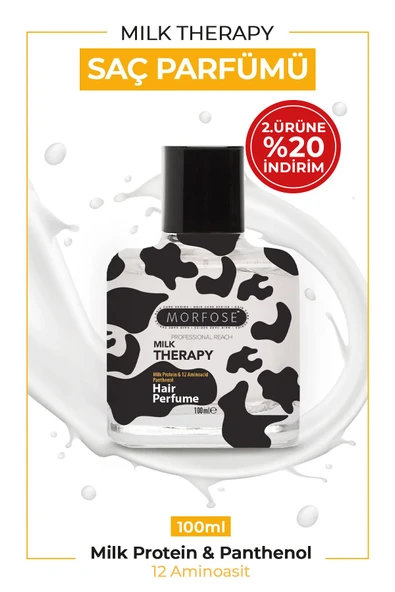 MORFOSE SAÇ PARFÜMÜ 100ML MİLK THERAPY ürün görseli 1