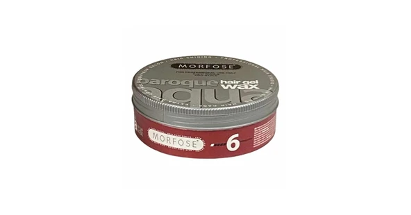 MORFOSE WAX AQUA 150ML NO.6 BORDO ürün görseli 1