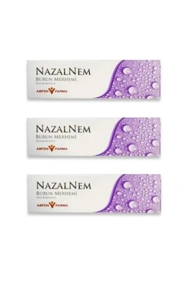 Nazalnem Burun Merhemi 10 Gr 3'Lü PAKET (SKT:02/2029) ürün görseli 1