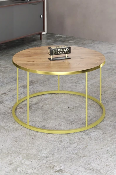 ORTA SEHPA TERRA LÜX GOLD CEVİZ ürün görseli 1