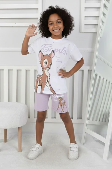 Bambi Baskı Kız Çocuk Takım - Resim 2