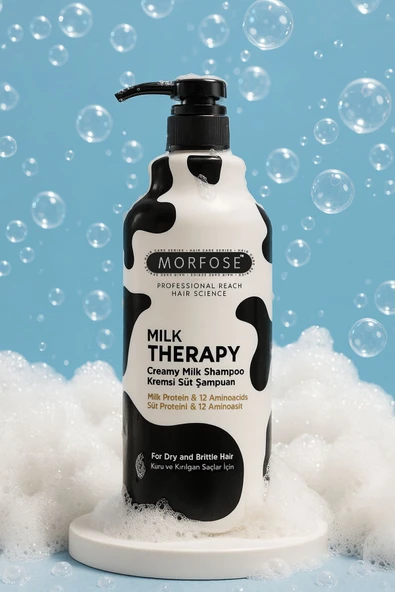 MORFOSE ŞAMPUAN 1000ML MİLK THERAPY - Resim 4