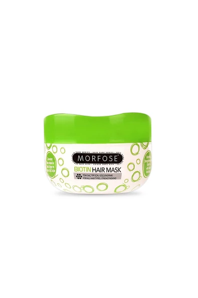 MORFOSE SAÇ MASKESİ 500ML BİOTİN YEŞİL ürün görseli 1