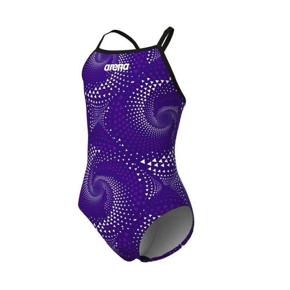 Arena Girls Fireflow Swimsuit Lightdrop Back Kız Çocuk Yüzücü Mayosu 010406900 ürün görseli 1
