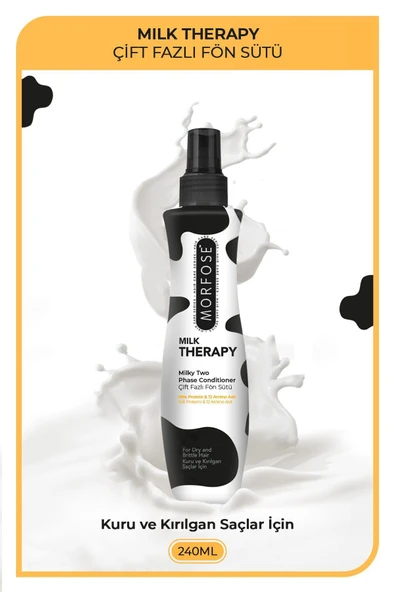 MORFOSE FÖN SUYU 240ML MİLK THERAPY ürün görseli 1