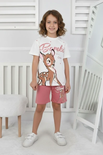 Bambi Baskı Kız Çocuk Takım - Resim 2