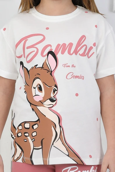 Bambi Baskı Kız Çocuk Takım - Resim 6