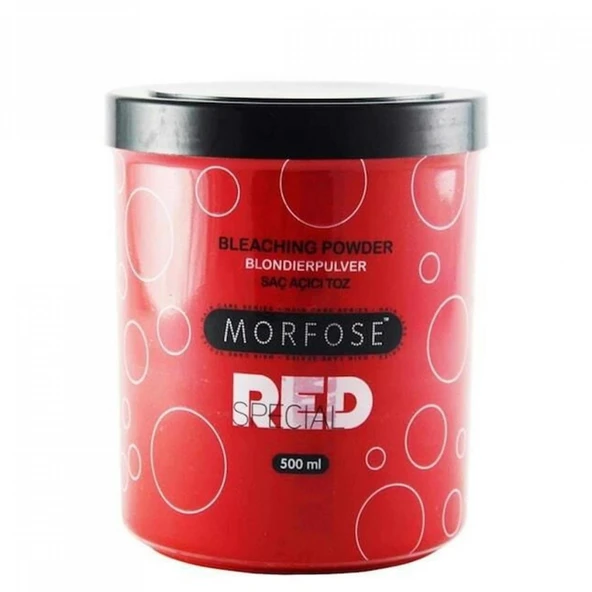 MORFOSE SAÇ AÇICI TOZ 500ML KIRMIZI ürün görseli 1